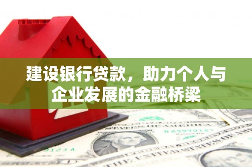 临武建设银行贷款，助力个人与企业发展的金融桥梁