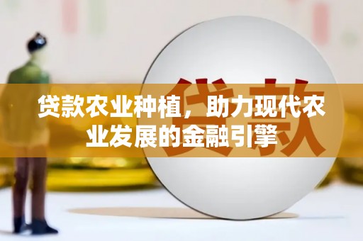 临武贷款农业种植，助力现代农业发展的金融引擎