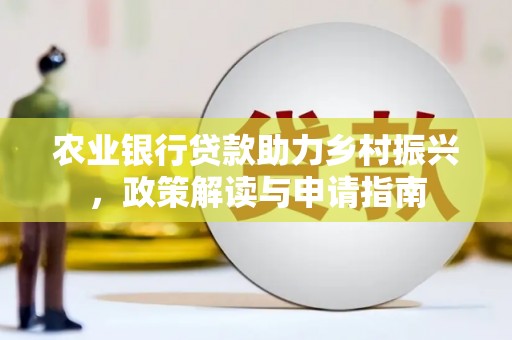 临武农业银行贷款助力乡村振兴，政策解读与申请指南