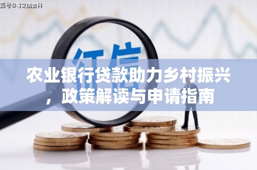 临武农业银行贷款助力乡村振兴，政策解读与申请指南