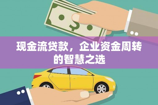 临武现金流贷款，企业资金周转的智慧之选