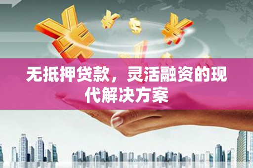 临武无抵押贷款，灵活融资的现代解决方案