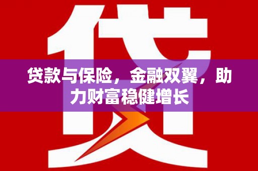 临武贷款与保险，金融双翼，助力财富稳健增长